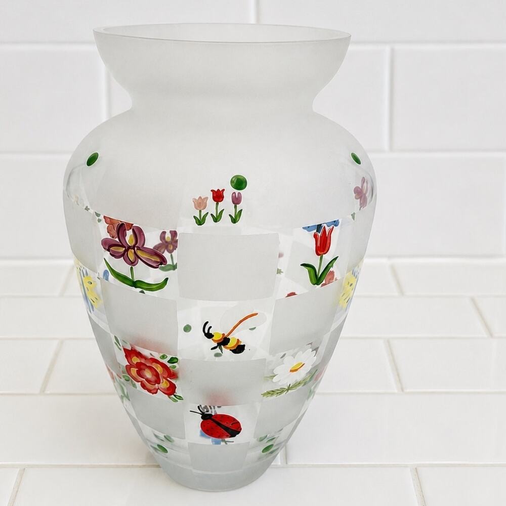 Lenox "Nature's Splendor" Handpainted Vase